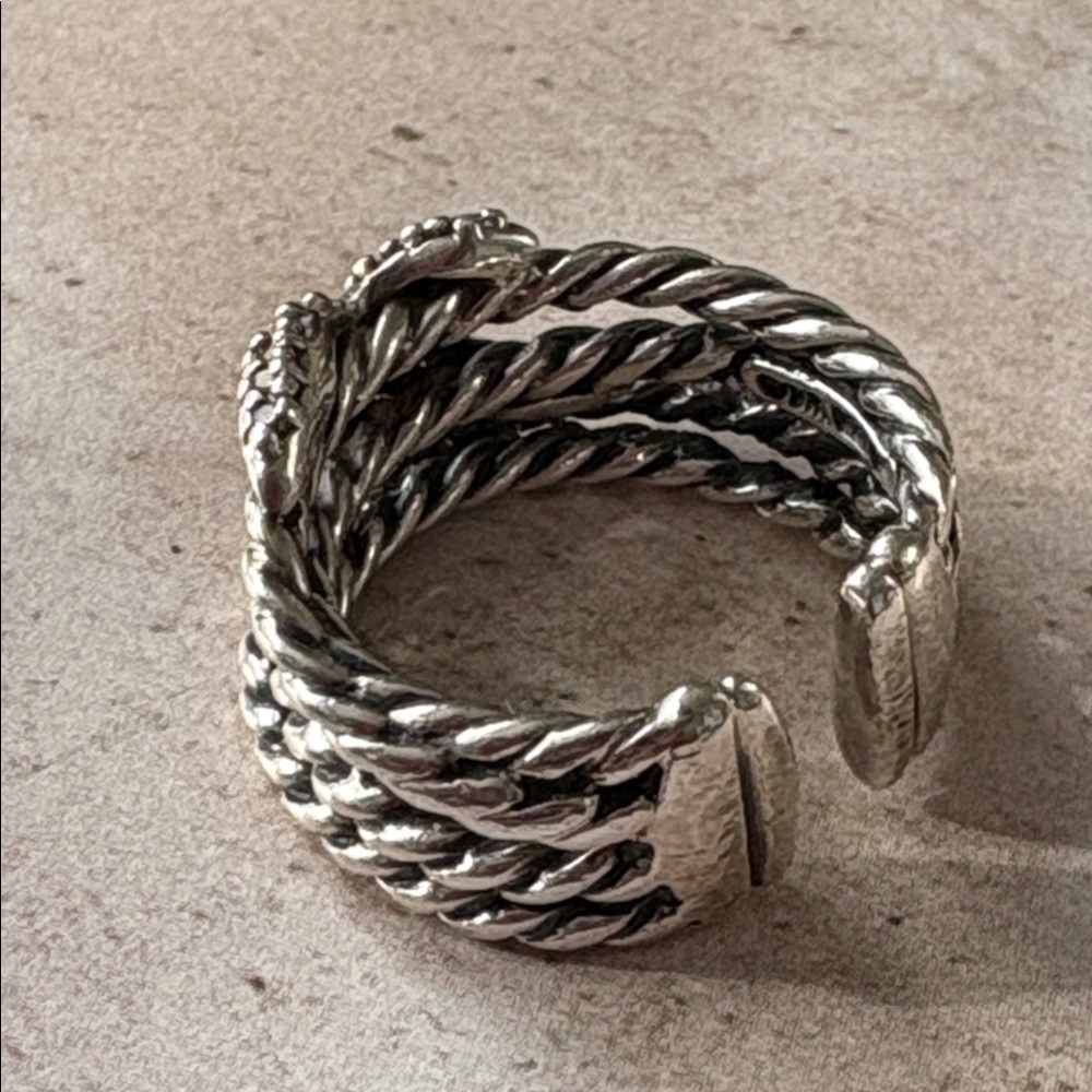 Authentic David Yurman Cable Ring - Picture 3 of 7